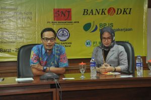 Paparan dai Bank DKI Jakarta pada acara RAPIMKOTA V TAHUN 2019 KADIN JAKARTA BARAT